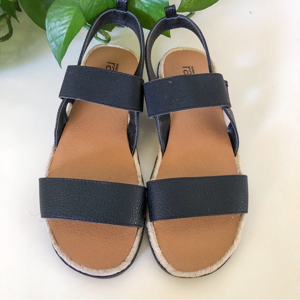 Nordstrom Black Espadrille Sandals